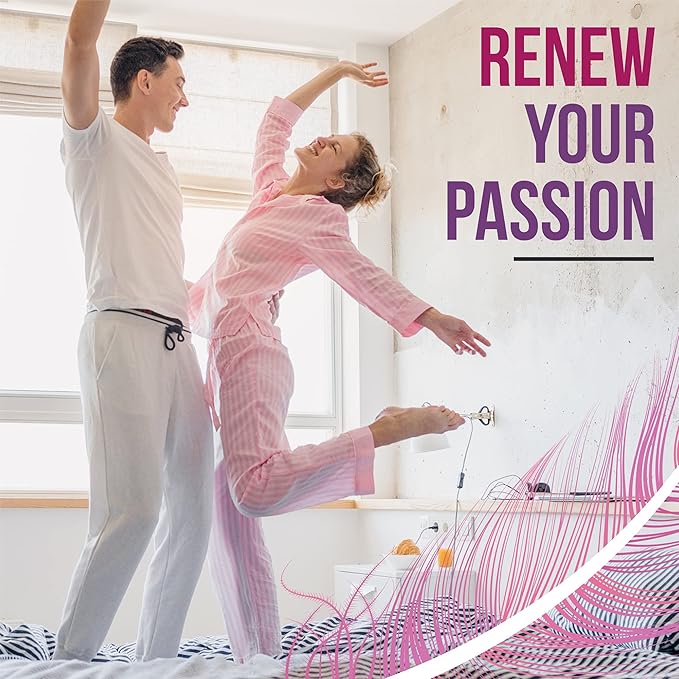 Female Libido Booster for Women - Increase Passion, Desire & Excitement - Relieve Stress, Reduce Dryness & Heighten Sensitivity, Hers Hornygoatweed Energy Supplement for Women in the Mood Enhancer