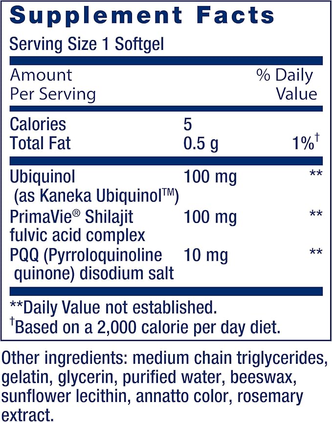 Life Extension Mitochondrial Energy Optimizer with PQQ and Super Ubiquinol CoQ10 with PQQ - 120 Capsules and 30 Softgels