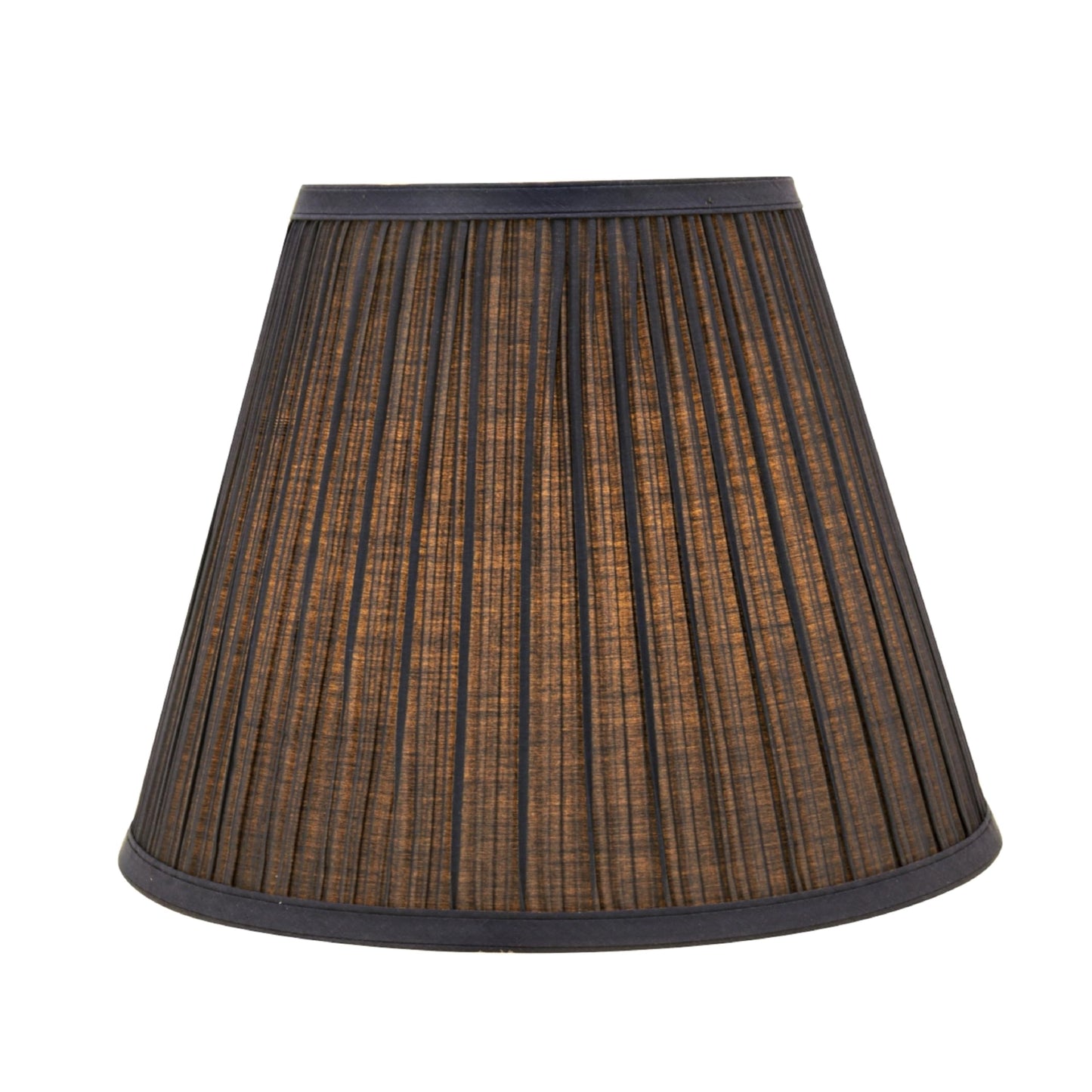 Aspen Creative Hardback Empire Spider Lamp Shade, Stone Blue, 7in x 13in x 10in, Model 33051A, Tetoron Cotton Material