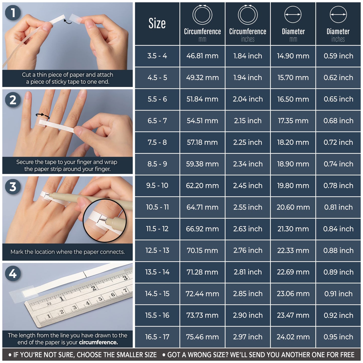 ThunderFit Silicone Wedding Ring for Men - 1 Ring (Silver, 6.5-7 (17.3mm))