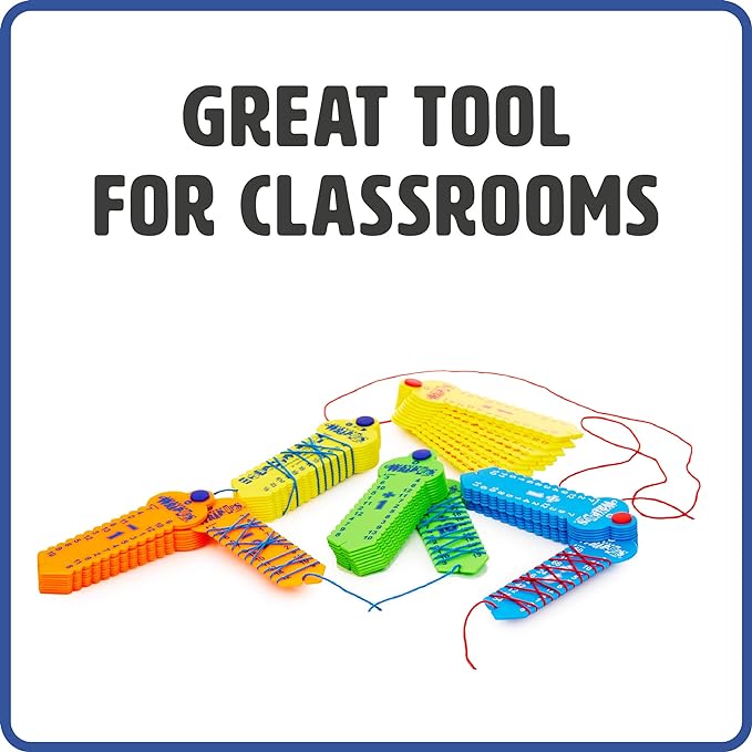Learning Wrap-ups Fraction Keys - Self Correcting Math Tool for Kids Grade Level 2-6