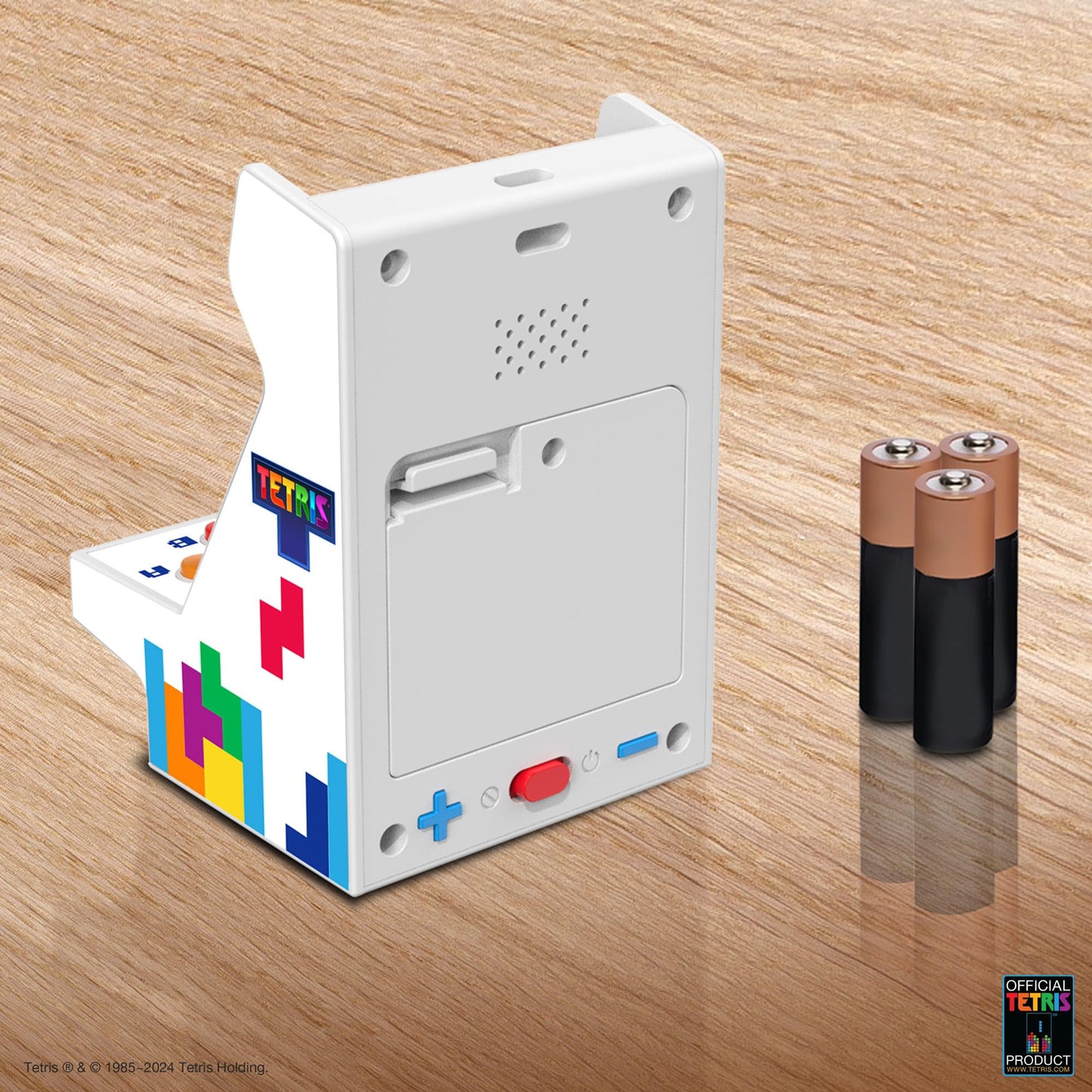 MY ARCADE Tetris Pico Player: Toys for Kids, 3.7" Fully Playable Portable Tiny Arcade Machine with 101 Retro Games, 2" Screen Color Display, Small