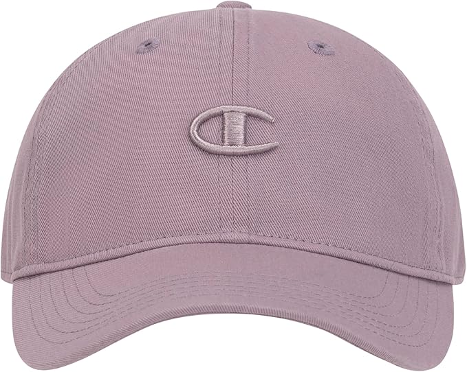 Champion Womens Essentials Washed Cotton Twill Adjustable Baseball Cap