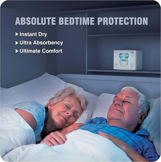 Comfy Life Premium Adult Diaper Incontinence Pull Up Pants – High Absorbency Adult Diapers for Women & Men - Adult Pull Up Nappy Pants for Comfort & Protection - Medium Pack of 12 Pants