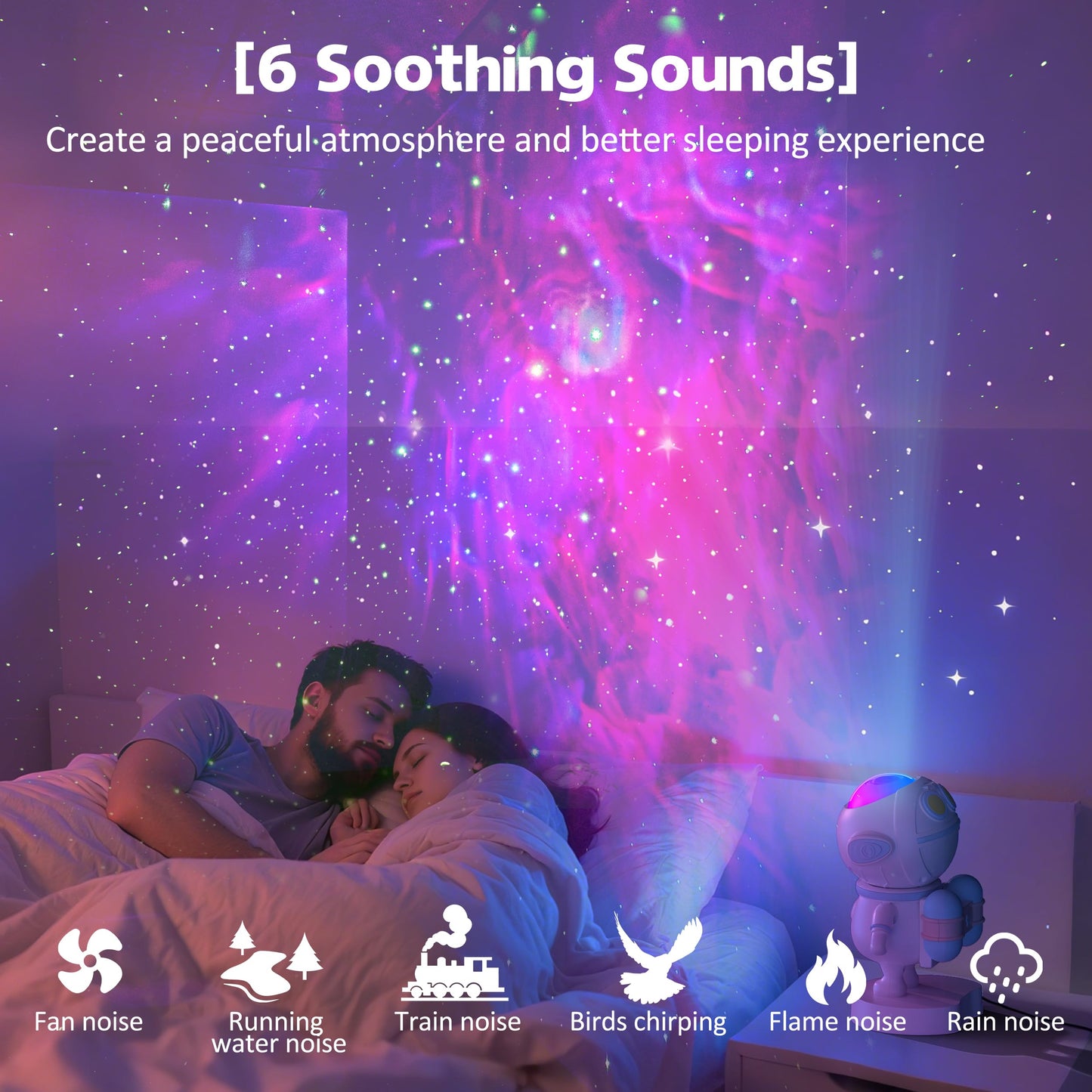 Apollo Star Galaxy Projector Night Light With 16 Light Effects  Nebula Ceiling Led Lamp For Bedroom And Room Decor  For Parties&Christmas &Birthday& Kids Gifts (Blue)