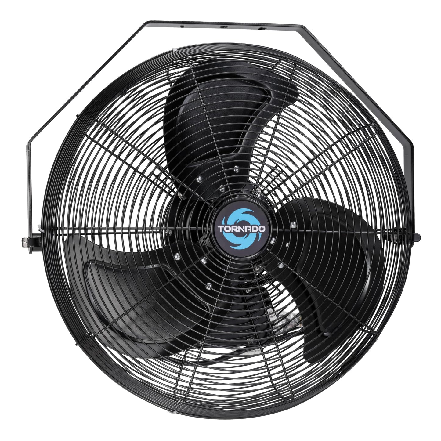 Tornado 18 Inch Outdoor Ipx4 Water-Resistant Wall Mounted Fan, 3 Speed High Velocity Metal Industrial Wall Fan For Commercial, R