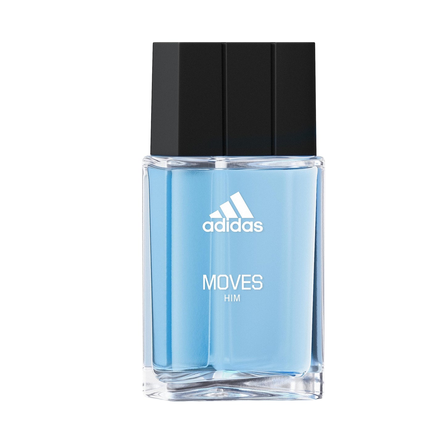 Adidas Moves Him Eau de Toilette 1 fl oz (Pack of 1), Notes of Green Apple, Cedarwood, Musk, Men's Fragrance, Long Lasting, Spor
