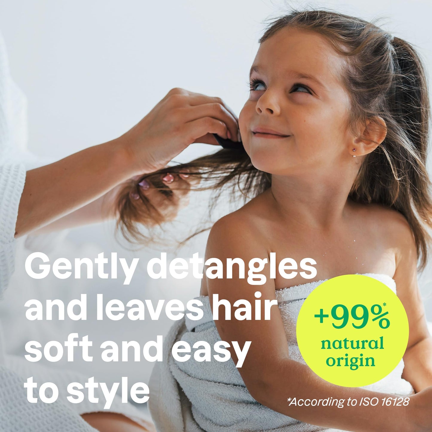 ATTITUDE Rinse-free Hair Detangler Spray for Kids, EWG Verified Leave In Product, Plant- and Mineral-Based Ingredients, Vegan, W