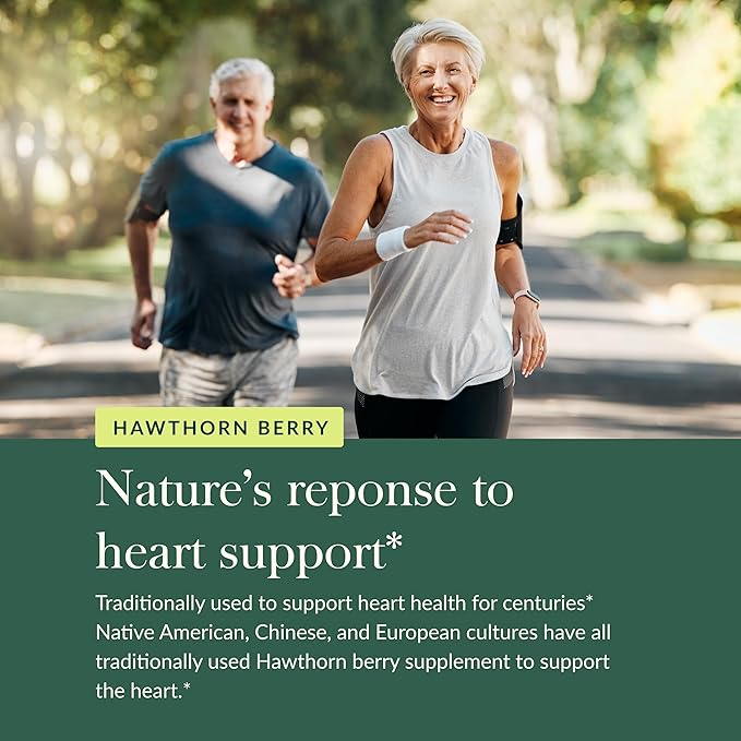 Gaia Herbs Hawthorn Supreme - Hawthorn Berry Supplement to Support Heart Health - for Use at Every Age and Stage to Sustain and Support The Heart - 120 Vegan Liquid Phyto-Capsules (60-Day Supply)