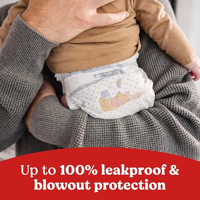 Huggies Size 1 Diapers, Little Snugglers Baby Diapers, Size 1 (8-14 lbs), 96 Count, Packaging May Vary