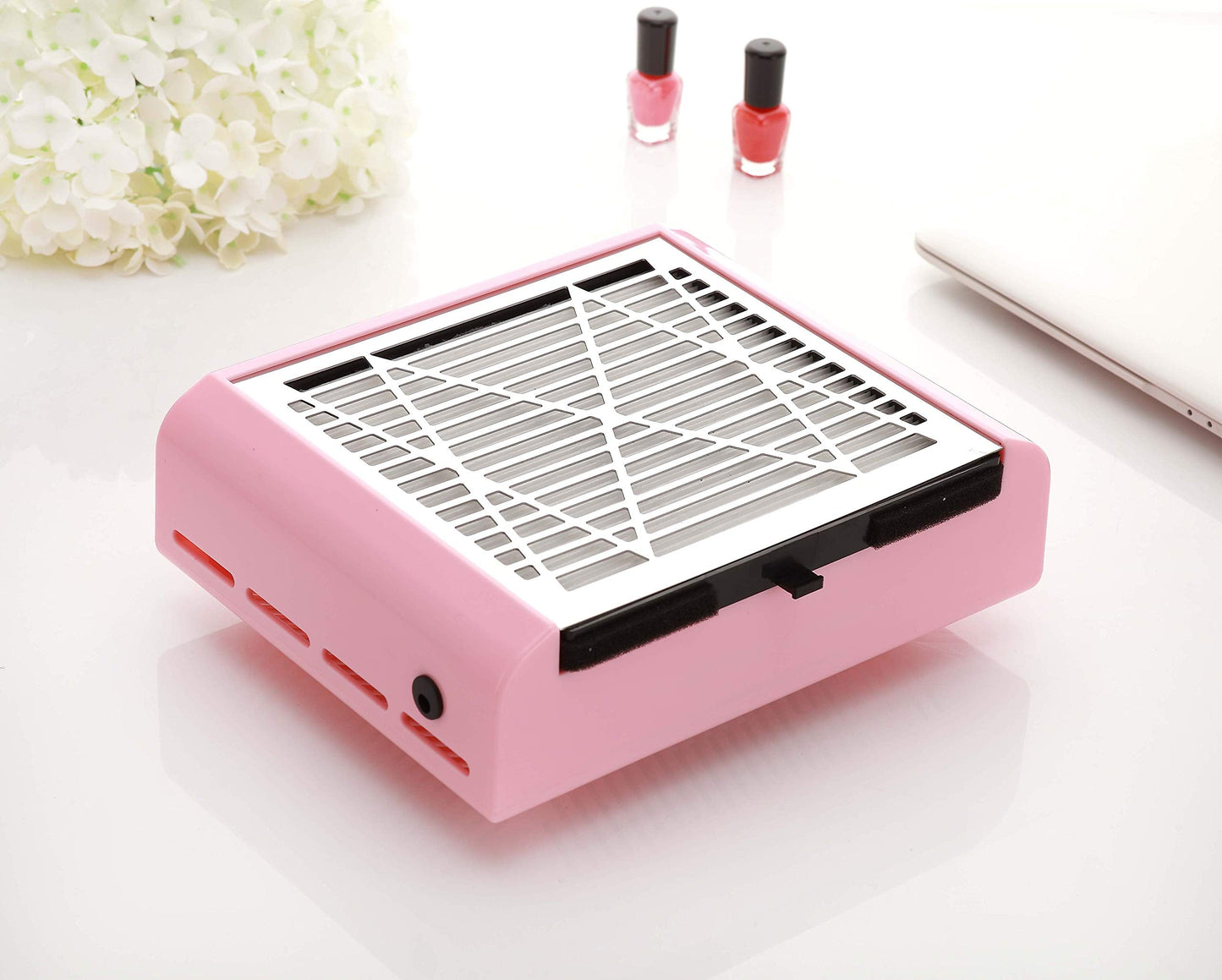 Miss Sweet Electric Nail dust Collector for Manicure (Pink)