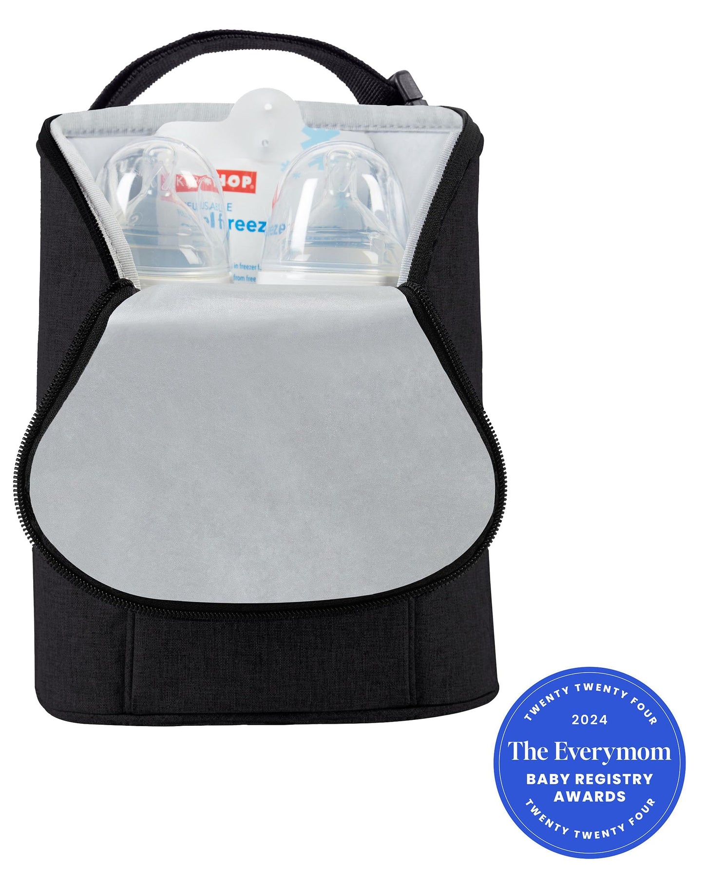 Skip Hop Baby Bottle Bag, Grab & Go, Black