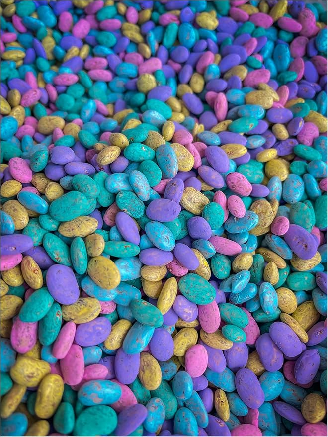 Colorful Sensory Bin Filler Themed and Seasonal Beans (Pastel, 2 Cups)