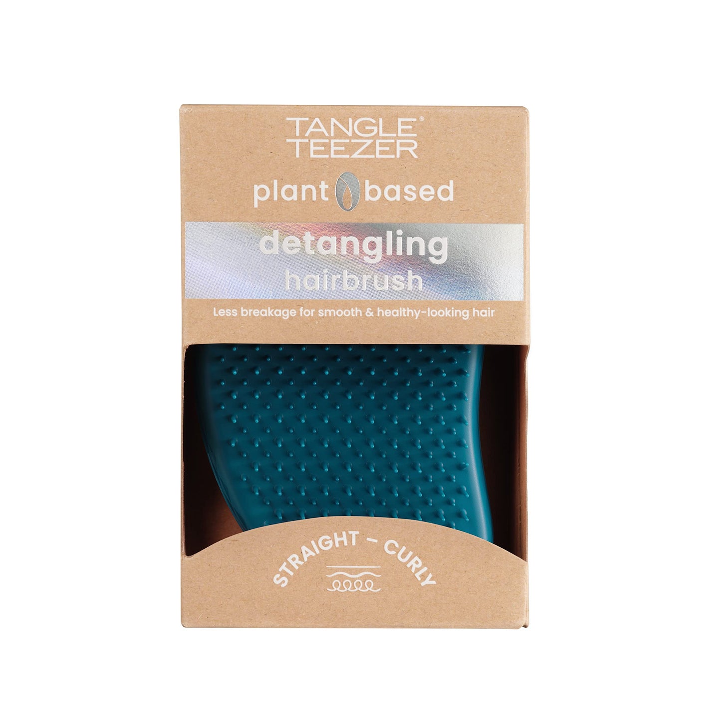 Tangle Teezer Hairbrush | Original Plant Brush Detangling Hair Brush for Wet & Dry Hair | Detangler Brush for Fine, Curly, Thick