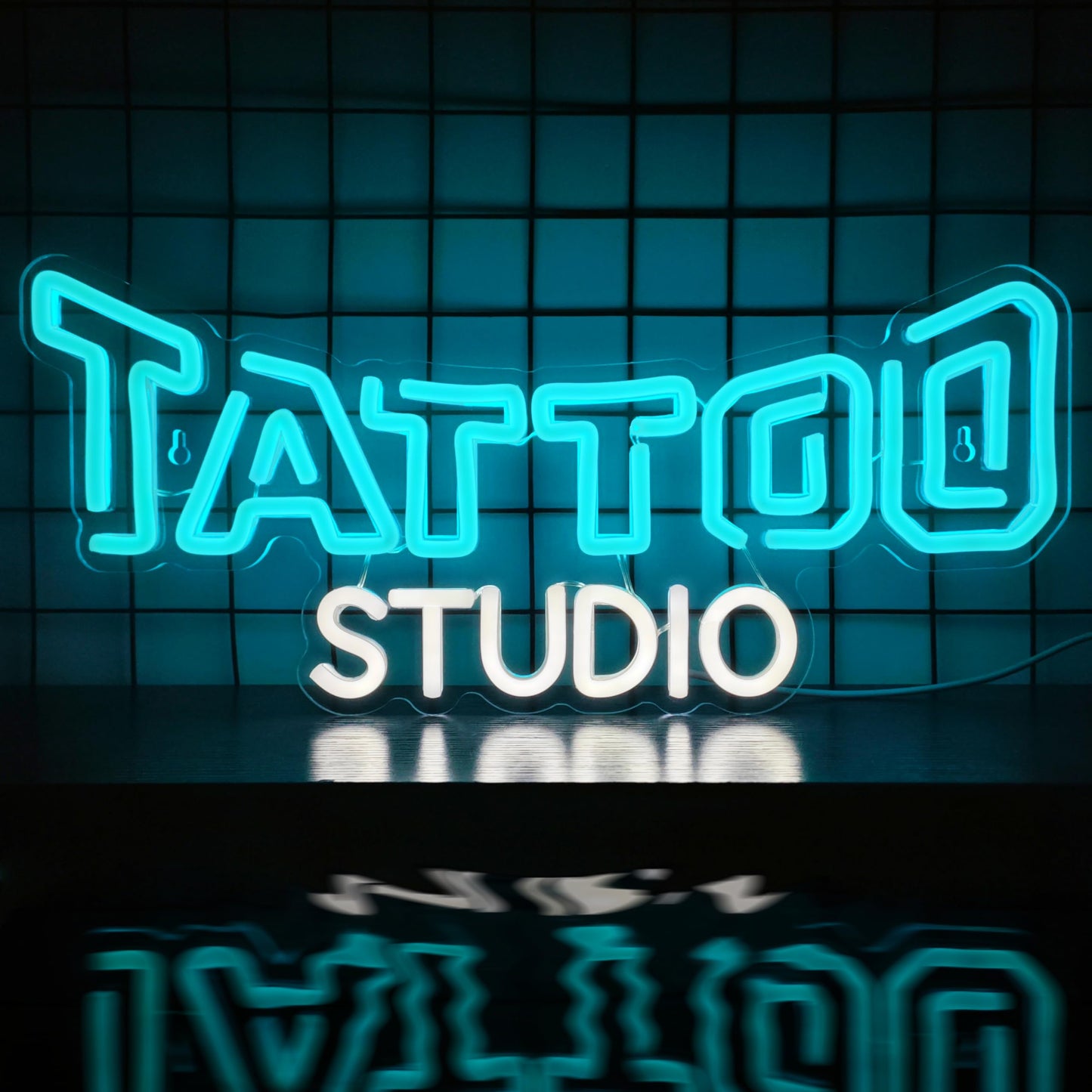 Tattoo Neon Sign Dimmable Tattoo Studio Neon Light For Tattoo Salon Studio Shop Business Logo Bedroom malt-inspired Bar Pub Garage Man Cave Decor Usb Powered Christmas Birthday Gift