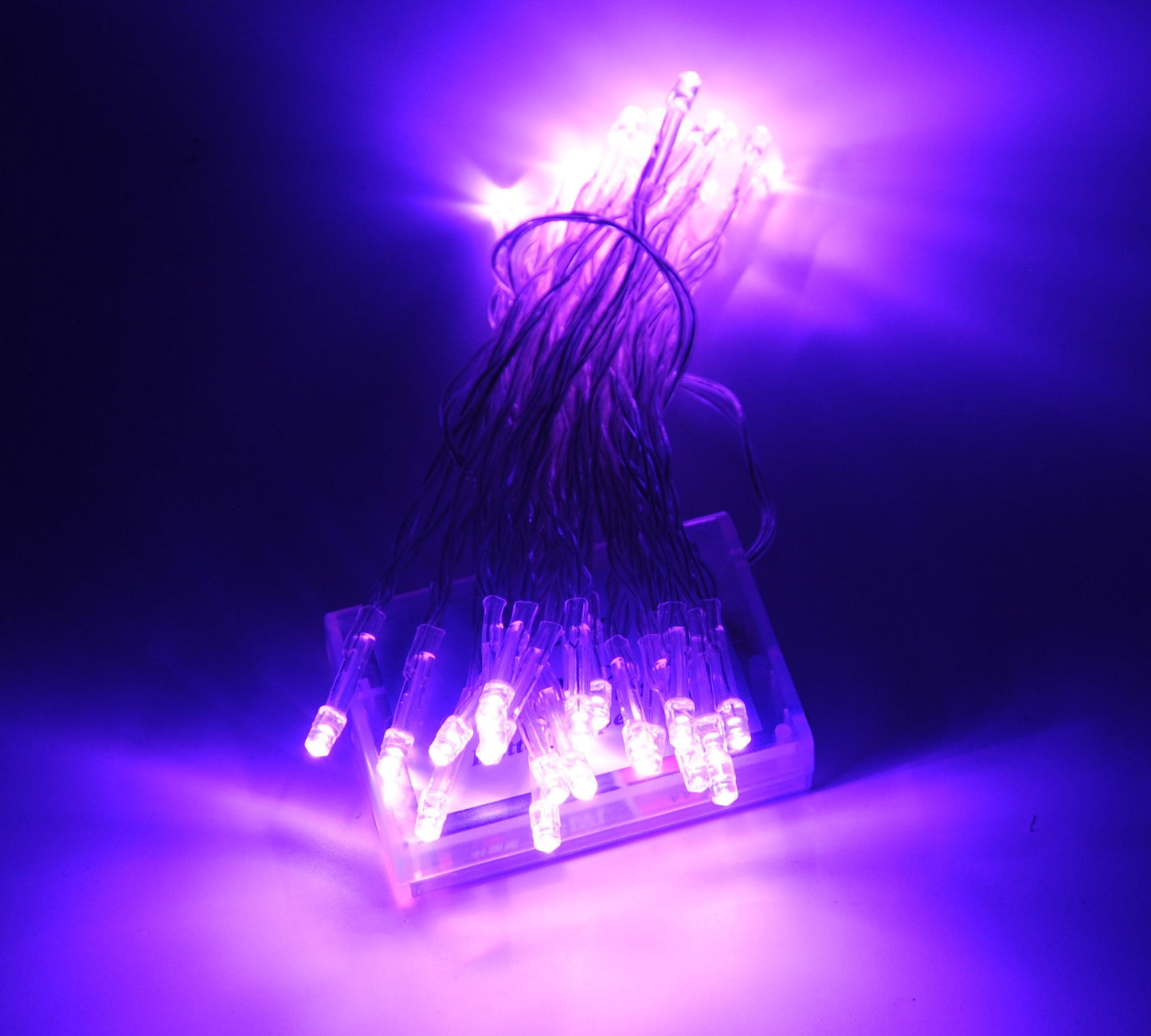 Karlling 40 LED Fairy Light String, Purple, 10 Pack, Wedding Party Xmas Decorations, Model Karlling-80010611_10