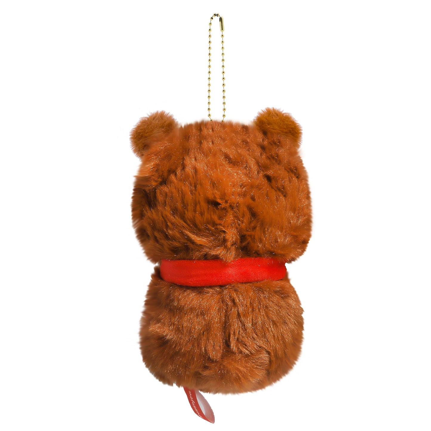 Unique Teddy Bear Shark Cat Plush Keychain – Bag & Purse Charm, for Shark Cat Lovers (Brown)