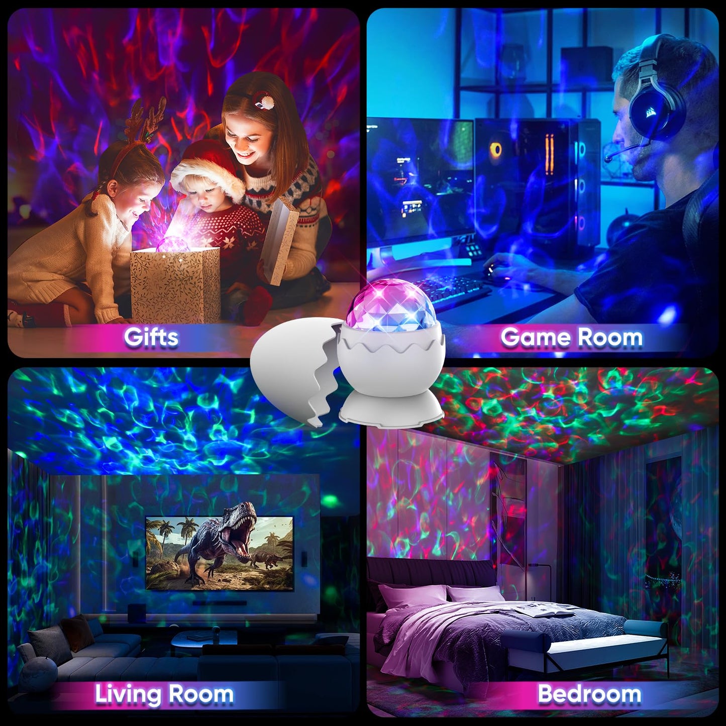 Proran Galaxy Projector For Bedroom  Nebula Galaxy Night Light Projector With Timer And Remote Gift For Kids mature-themeds For Ceiling Birthdays Christmas Valentine S Day