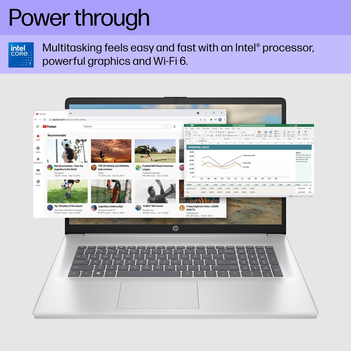 Hp 17 Inch Touchscreen Laptop Computer Business, Ms Office Pro, 17.3 Hd+ Display, 10-Core Intel 7-150U(Up To 5.4 Ghz), 32 Gb Ram