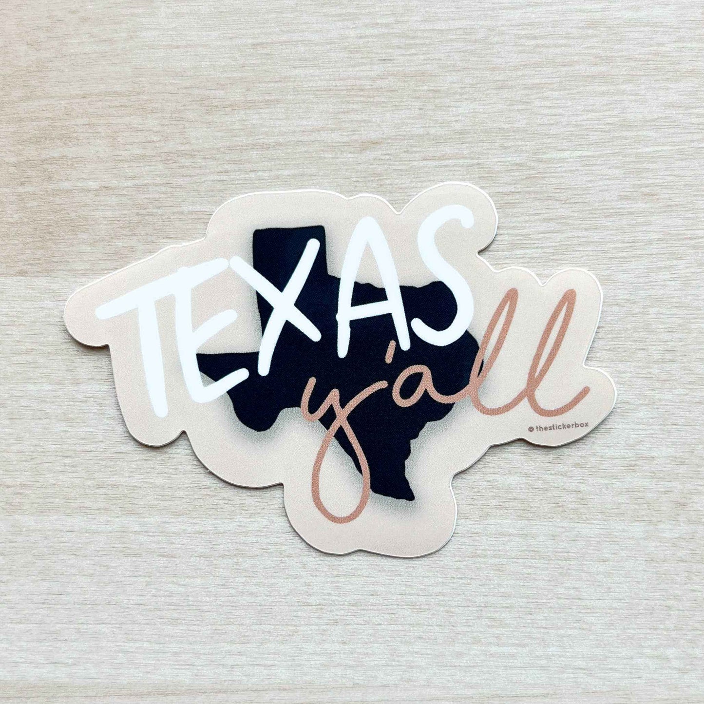 Texas Stickers Waterproof