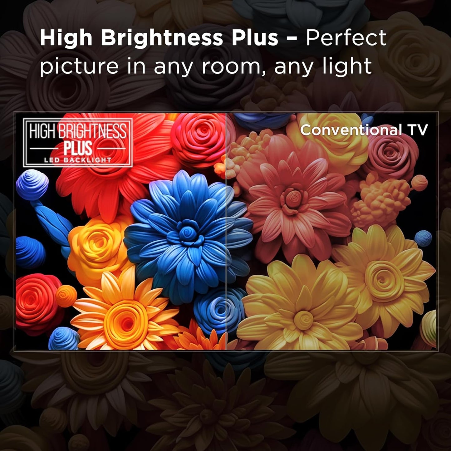 75-Inch Class Q65 QLED 4K Smart TV with Fire TV (75Q651F, 2024 Model), Dolby Vision, HDR PRO+, Dolby Atmos, Alexa Built-In with Voice Remote, Apple Airplay 2 Compatibility, Streaming Television