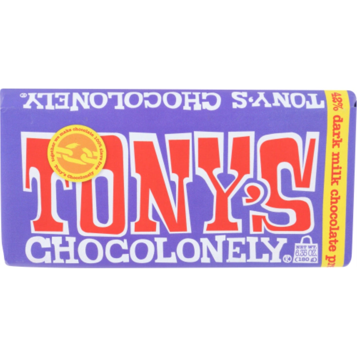 Tonys Chocolonely Bar Choc Drk Mlk Prtzl Tf (Pack Of 15)