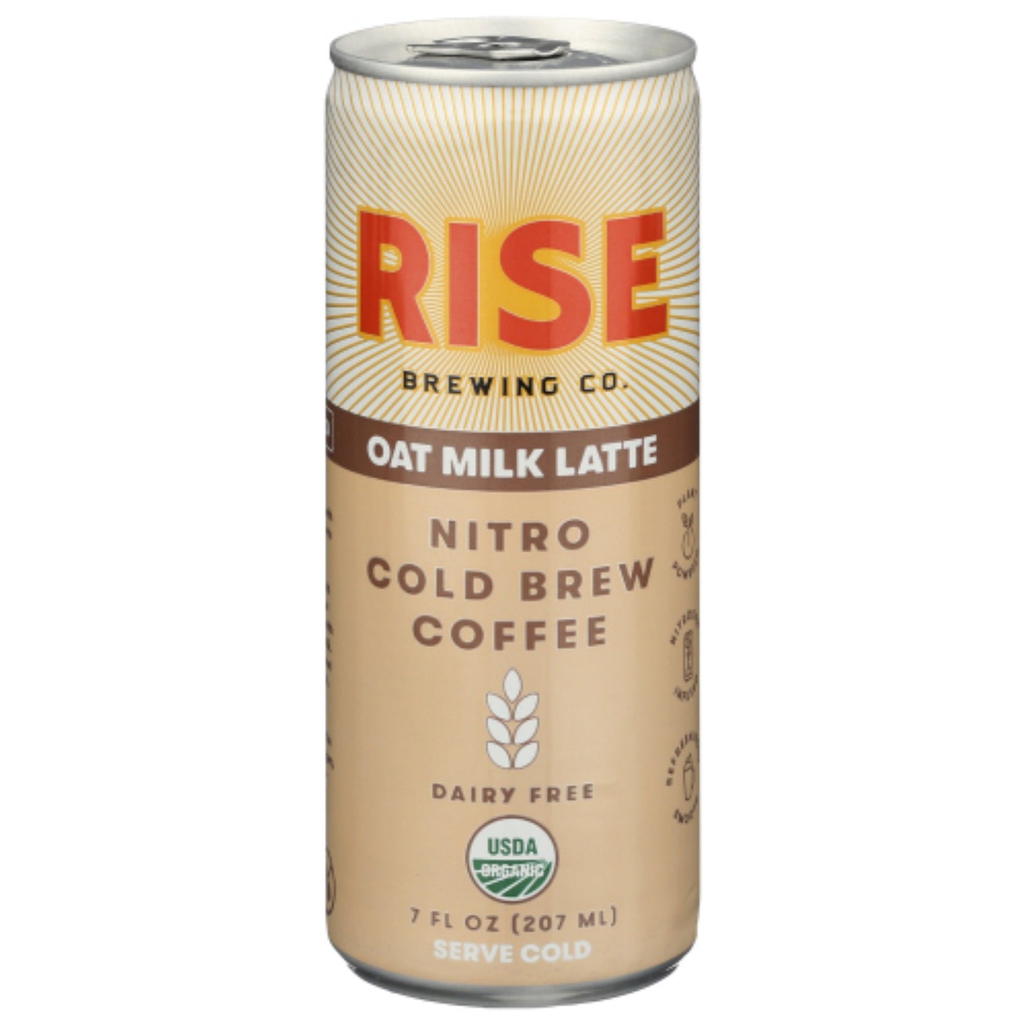 Rise Brewing Co Cold Brew Nitro Milk Organic (Pack Of 12)