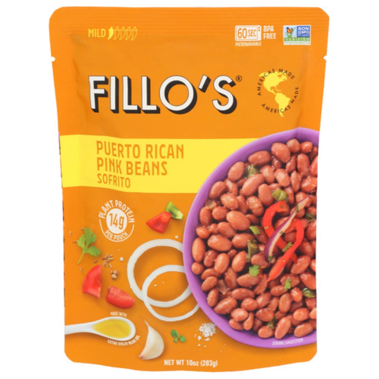 Fillos Beans Puerto Rican Pink (Pack Of 6)