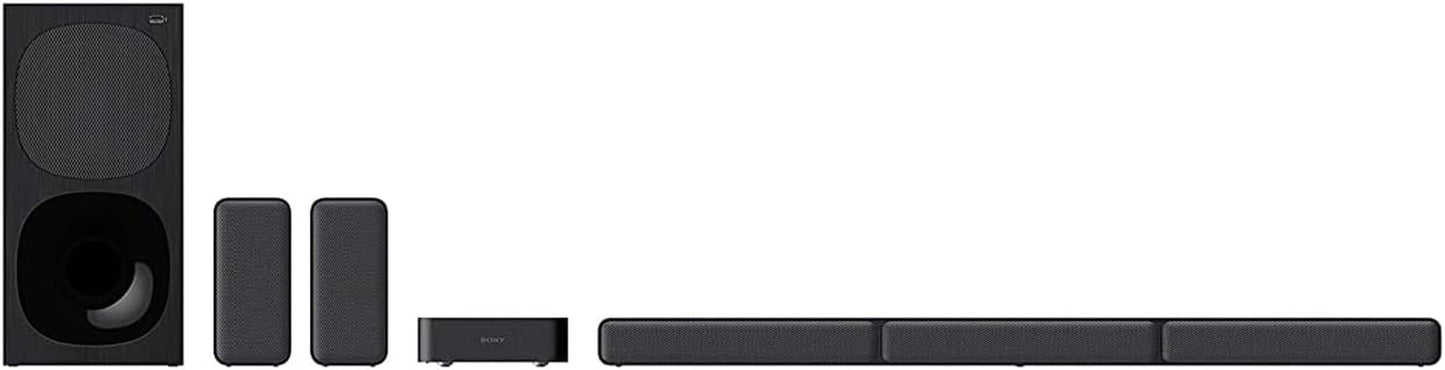 HT-S40R 5.1Ch Home Theater Soundbar System,Black