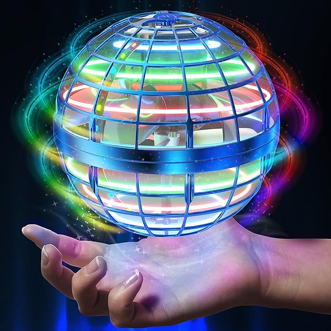 AMERFIST 2025 Flying Orb Ball Toy,Cosmic Globe Boomerang Hover Ball Galactic Fidget Spinner, Hand Drone Orbit, Cool Toys G...