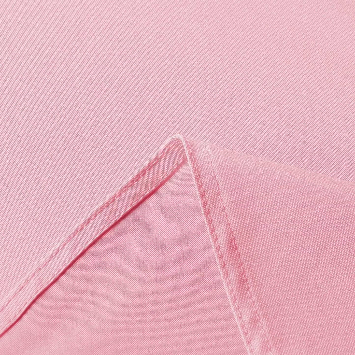 sancua Rectangle Tablecloth - 54 x 108 Inch - Stain and Wrinkle Resistant Washable Polyester Table Cloth, Decorative Fabric Table Cover for Dining Tables, Buffet Parties and Camping, Pink
