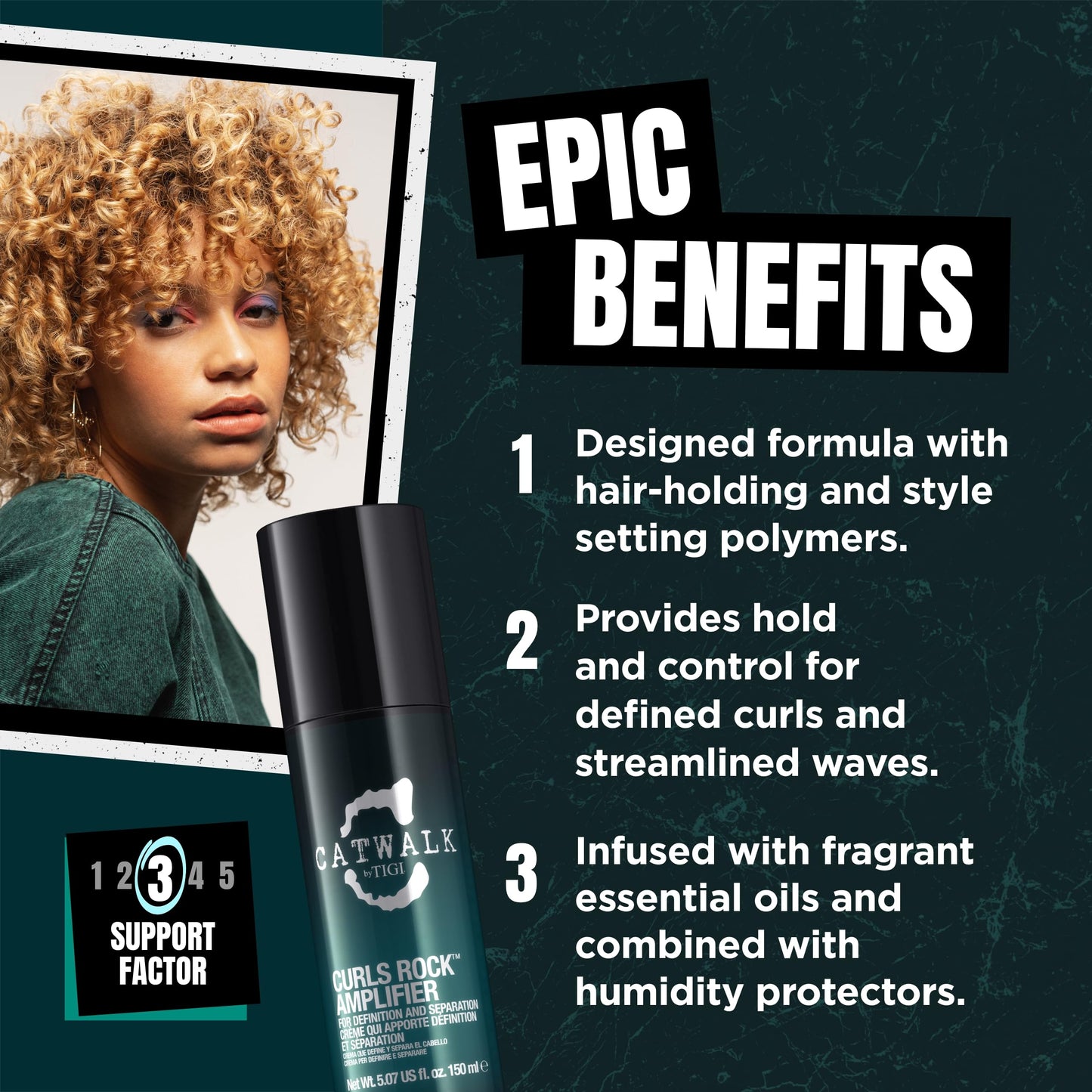 Catwalk by TIGI Curls Rock Amplifier 5.07 Oz (Pack of 7)