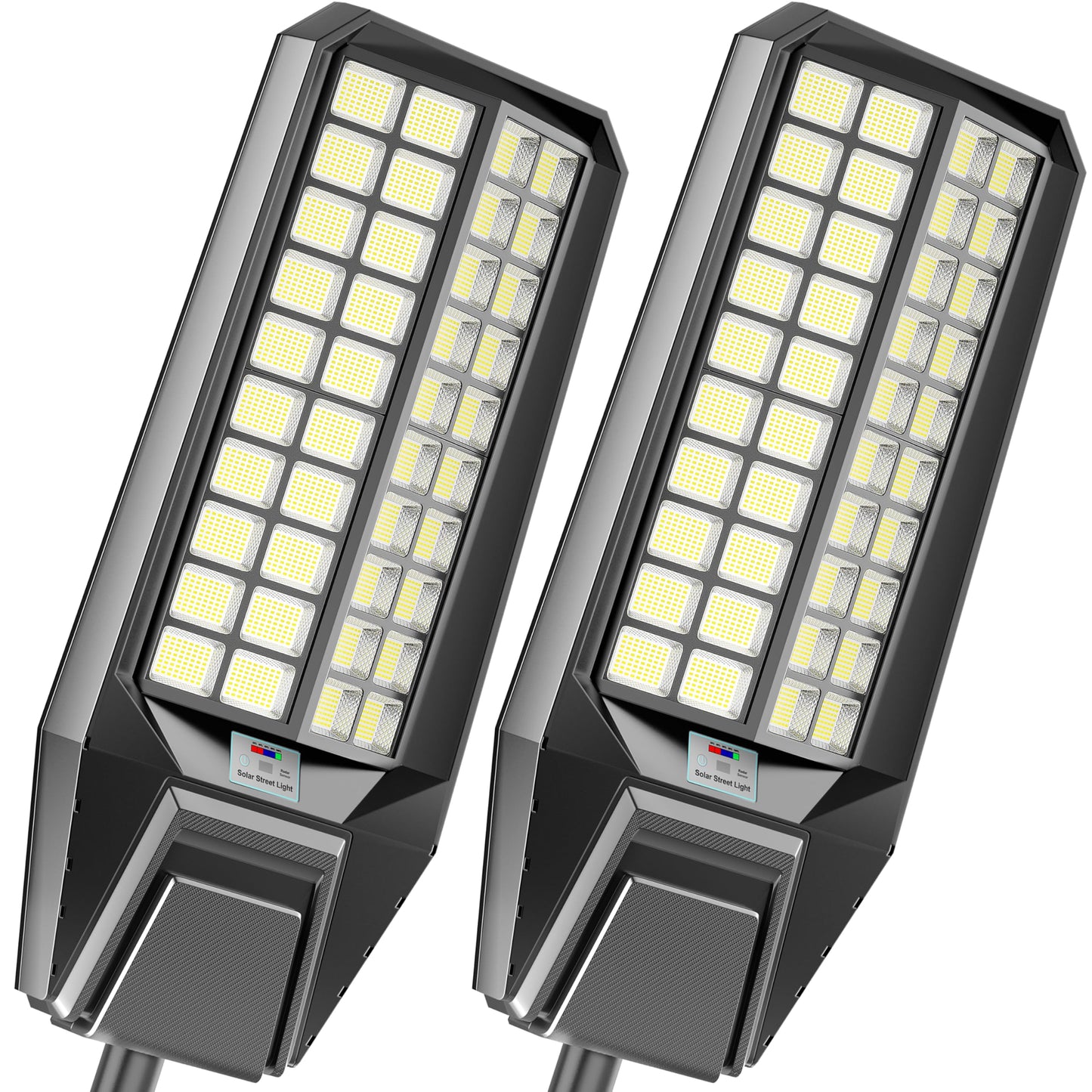 Loyoele 900000Lm 10000W Solar Street Lights Outdoor - Led Solar Light With Motion Detection  Dusk To Dawn  Weatherproof  Ideal For Security Lighting In Driveways And Parking Lots