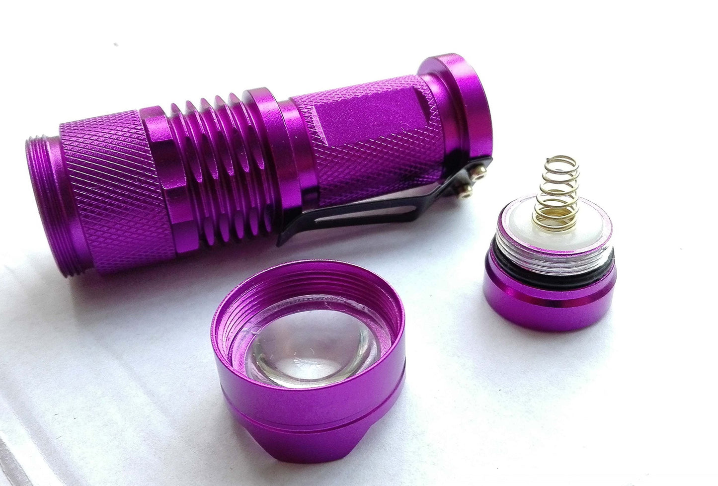 Wayllshine Uv Flashlight - 395Nm High Power Led, 3 Modes, 10 Yard Range, Aluminum, Blacklight For Pet Urine & Stain Detection