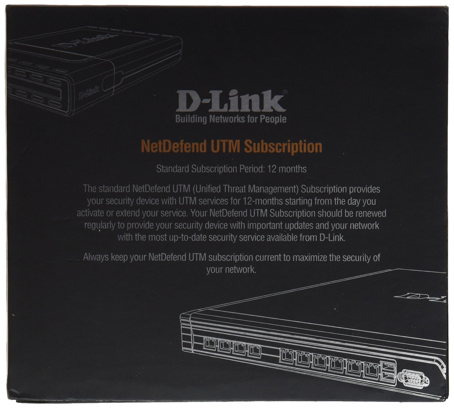 Netdefend Ips 1-Year Subscription For Dfl-1660