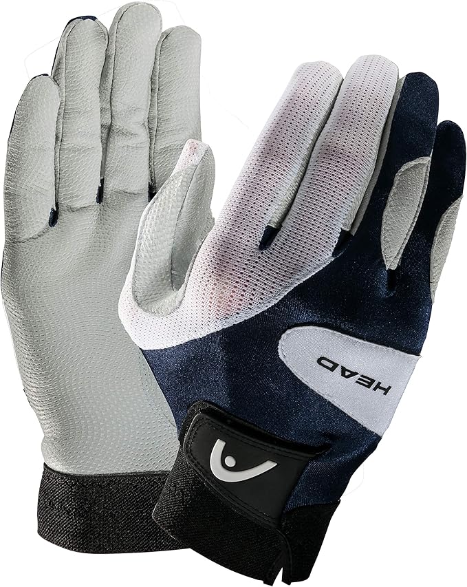 HEAD Leather Racquetball Glove - Renegade Extra Grip Breathable Mesh Glove - Medium, Left Hand