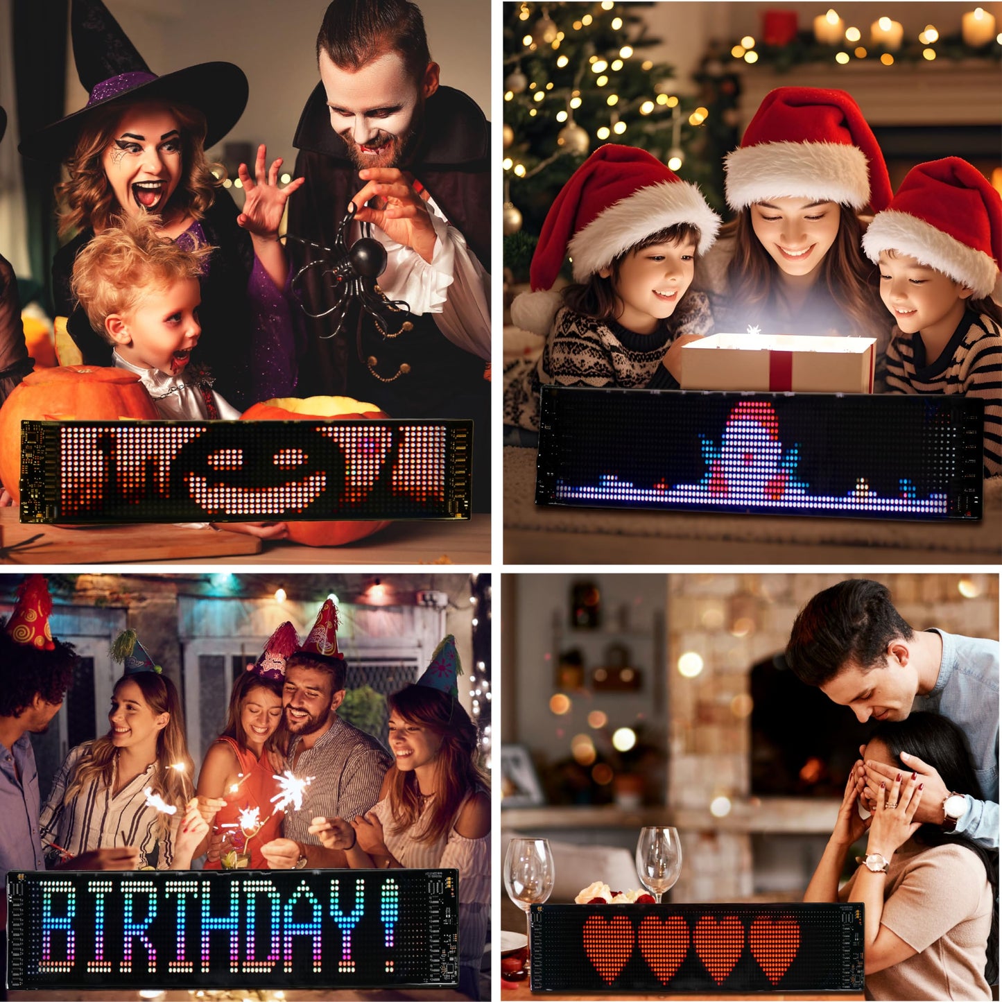 Devil Eyes LED Car Windshield Sign, Programmable Bluetooth APP Control, Custom Text Pattern Animation Flexible LED Matrix Panel USB Powered, High-Brightness Durable for Car Motorcycle SUV Truck Windshield Decor Car Enthusiasts (15''x4'')