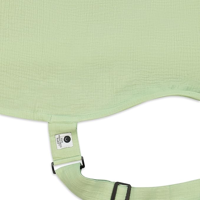 San Francisco Baby Nursing Cover – Breathable Breastfeeding Cover for Nursing, 360° Nursing Cover Up for Breastfeeding, Privacy Nursing Covers, Nursing Blanket for Breastfeeding – Mist Green