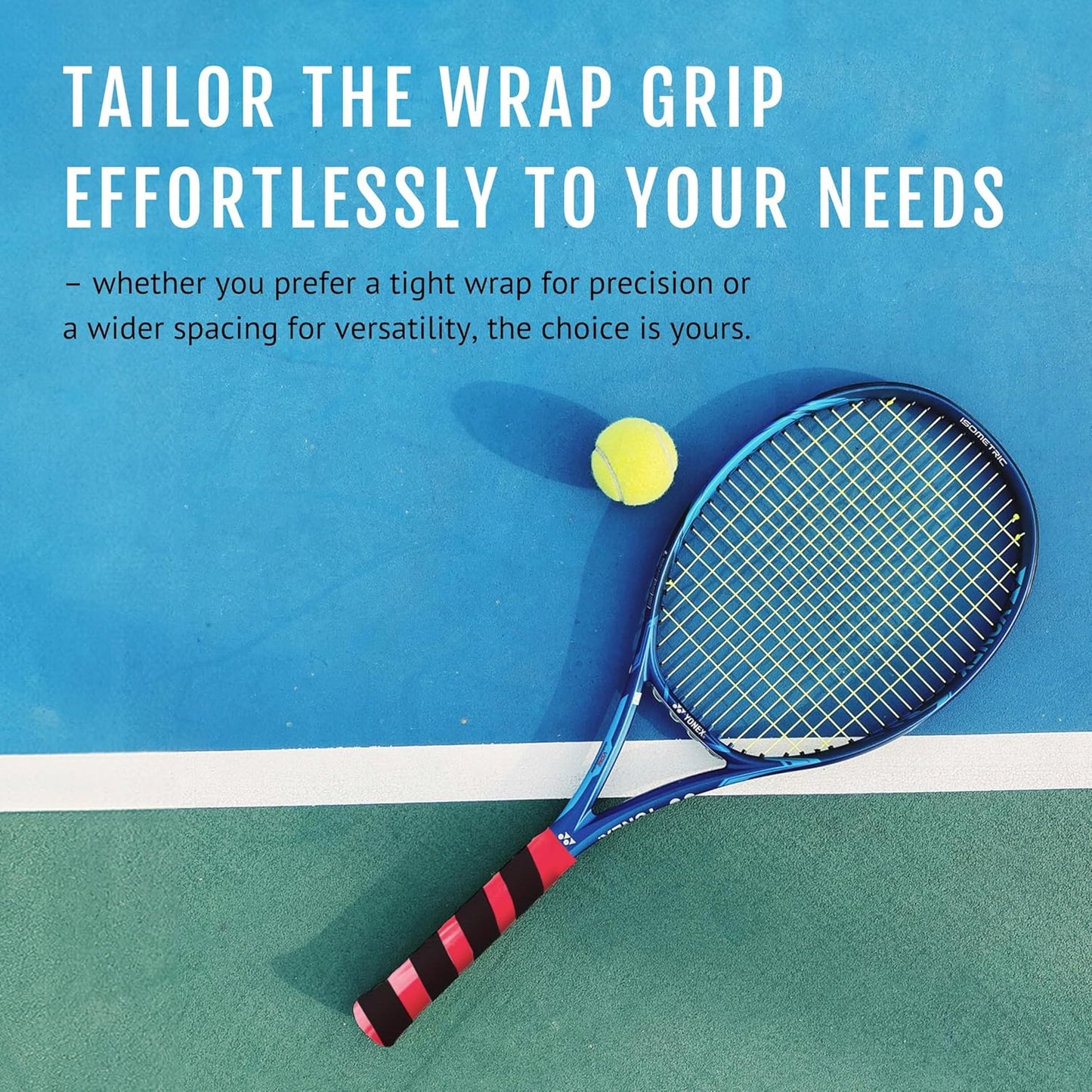 CATTONGUE GRIPS Sports Grip Tape Wrap - Wide Super Grippy Wrap - Anti-Slip Tape for Golf Clubs, Pull Up Bars, Baseball Bats, Lacrosse Sticks, Hockey Sticks, Pickleball Paddles & More