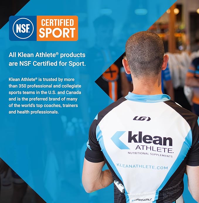 Klean ATHLETE Klean-D | 5000 IU of Vitamin D3 to Support Immune Health, Muscle Recovery, Calcium Absorption, and Bone Strength | NSF Certified for Sport | 100 Tablets