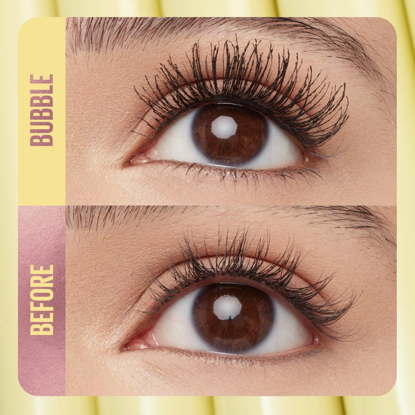 Maybelline The Colossal Bubble Washable Mascara, Buildable Mascara Volume and Length Formula for Bold, Separated Lashes, Blackes