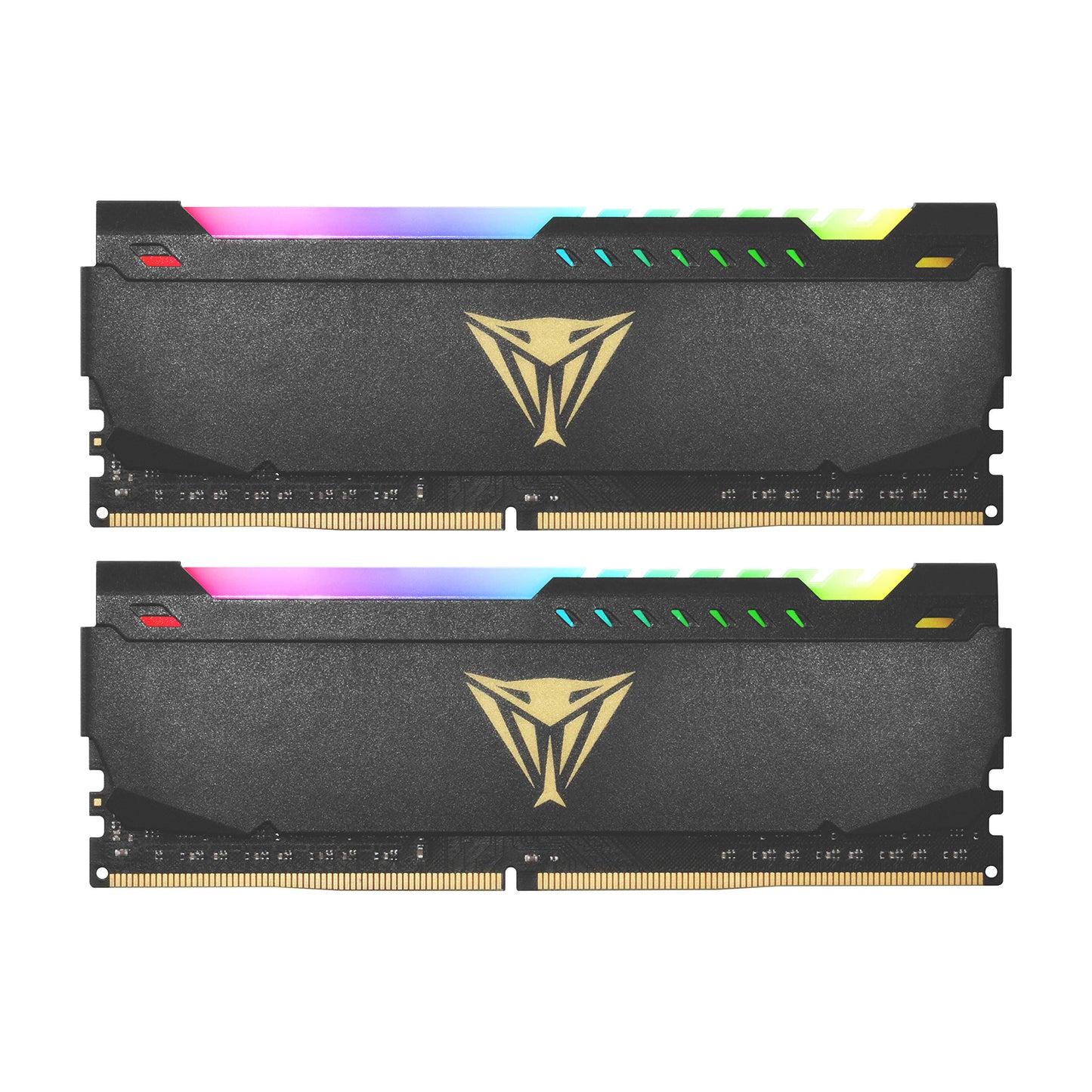 Patriot Viper Steel Rgb Ddr4 Ram 32Gb (2X16Gb) 3600Mt/S Cl18 1.35V Udimm Desktop Gaming Memory Kit Compatible With Xmp - Pvsr432