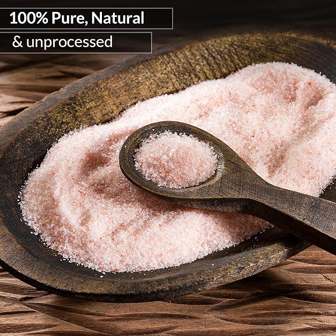Himalayan Chef Pink Himalayan Salt, Extra Fine Grain, 19 lbs Bag – Pure, Natural, Kosher Certified, Non-GMO, Ideal for Cooking, Seasoning, and Flavor Enhancement