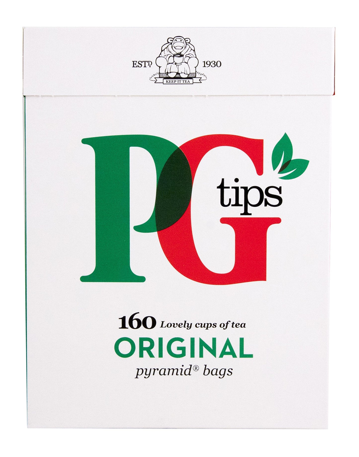PG tips Original 160 Pyramid Tea bags.