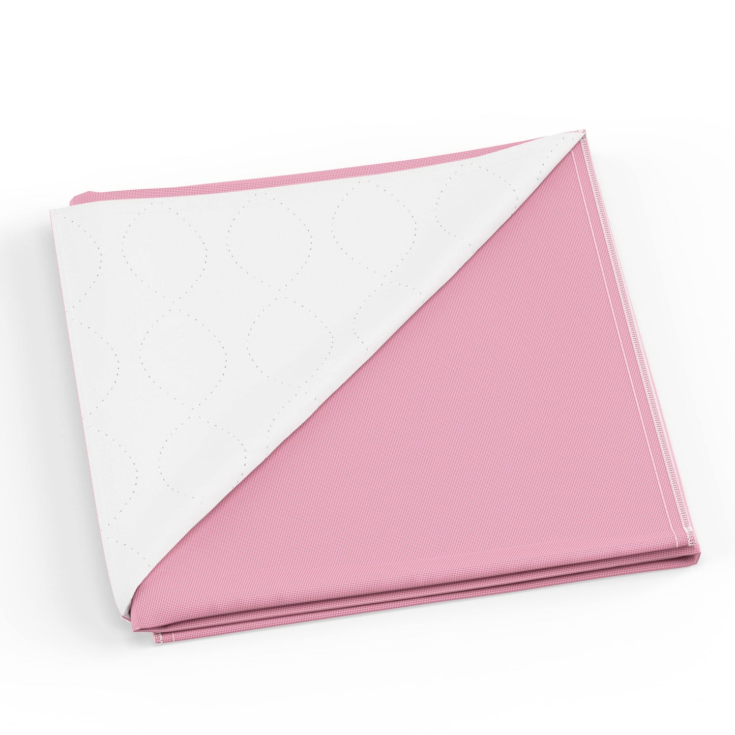 Medline Washable Bed Pads for Incontinence, Large 34 x 36 inch Reusable Underpads, 4 Pack, Pee Pads for Dogs, Adults, Kids and Baby, Pink Sofnit 300