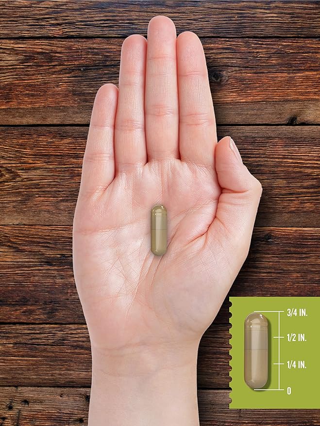 Carlyle Grass Fed Beef Pancreas | 550mg | 200 Capsules | Desiccated Pasture Raised Bovine Supplement | Non-GMO, Gluten Free | by Herbage Farmstead