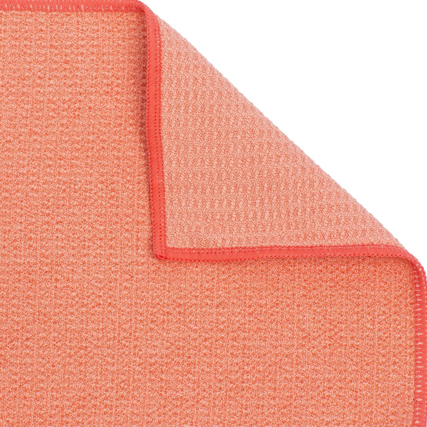 Shandali Hot Yoga Towel - Stickyfiber Yoga Towel - Mat-Sized, Silicone Backed, Microfiber, Super Absorbent, Anti-Slip, 24" x 72" - Bikram Yoga - Exercise, Fitness, Pilates, and Yoga Gear