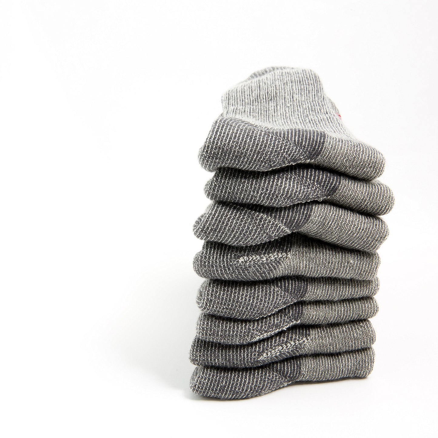 Ballston Lightweight 81% Merino Wool Crew Hiking Socks - 4 Pairs for Men and Women(Lunar Gray, S (Fits Women's Shoe 4-6, Youth 1-4))