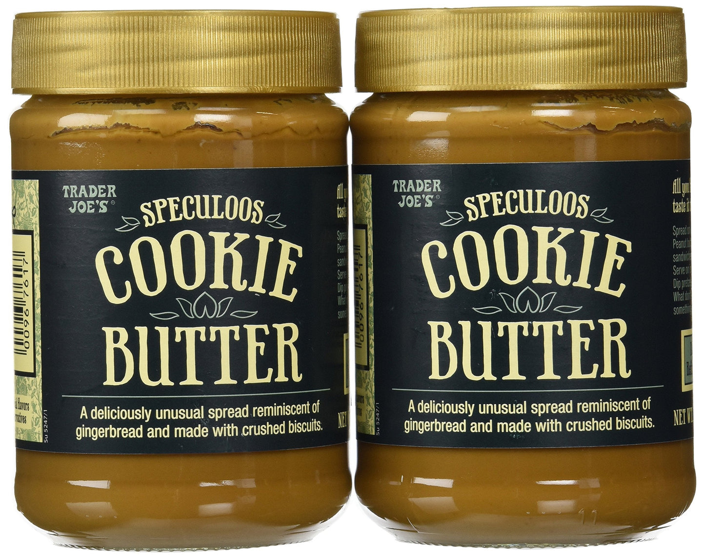 Trader Joe s Speculoos Cookie Butter 14.1 Oz (Pack of 2)