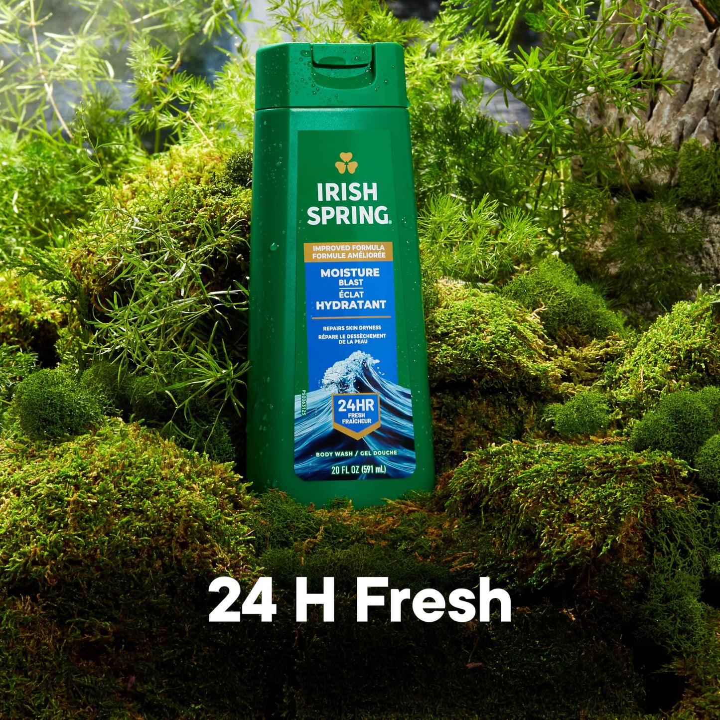 Irish Spring Moisture Blast Body Wash for Men, 20 Oz